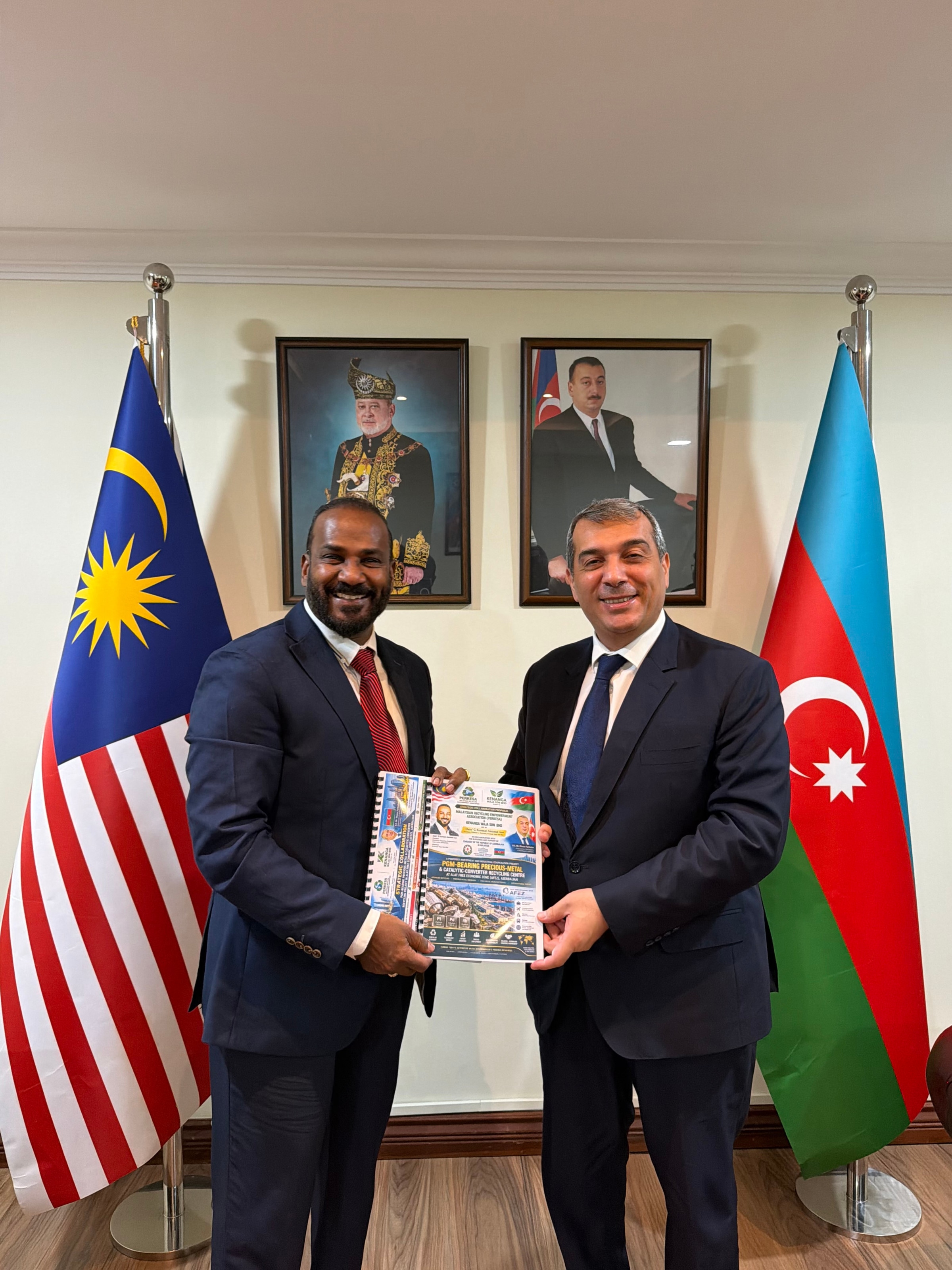 PERKESA and KWSB Present Precious-Metals Recycling Proposal for Azerbaijan — event photograph